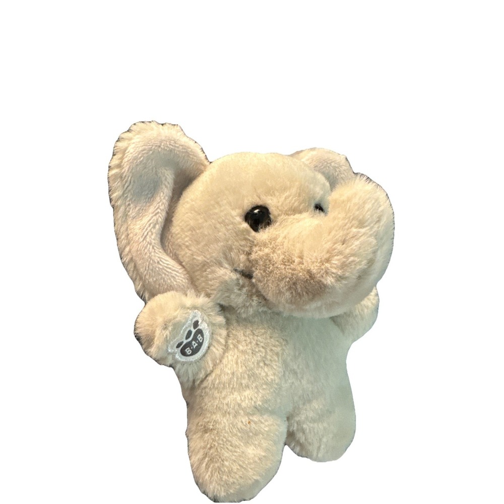 Build-A-Bear Workshop Mini Beans‎ Wild Elephant Plush 4" Stuffed Animal NWT